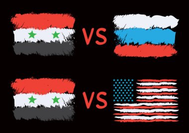 Suriye Rusya ve ABD arasında çatışma