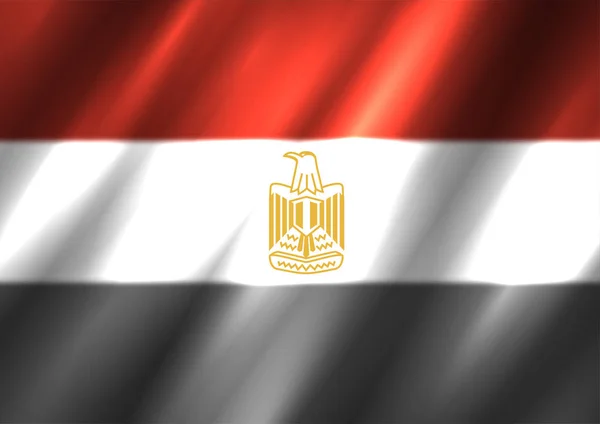 Egito bandeira fundo — Vetor de Stock