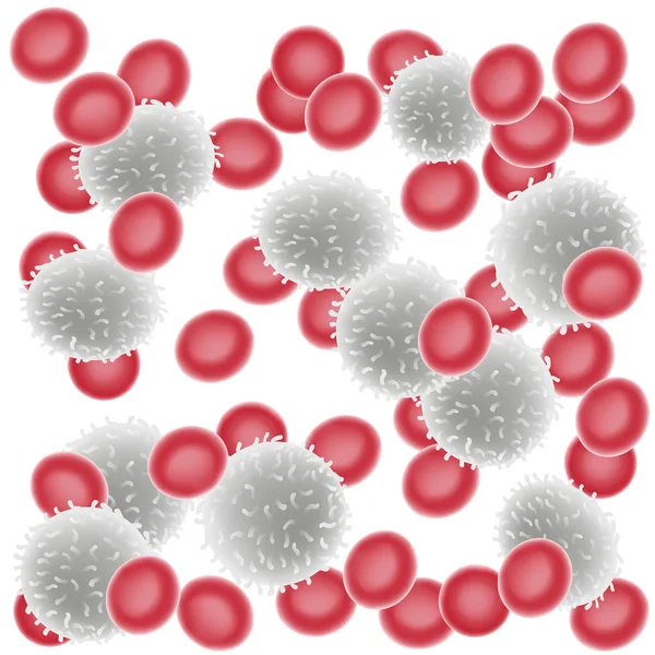 Coronavirus 2019-nCoV en sangre — Archivo Imágenes Vectoriales