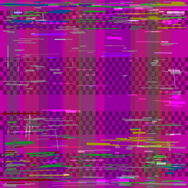 Glitch technologie rose fond — Image vectorielle