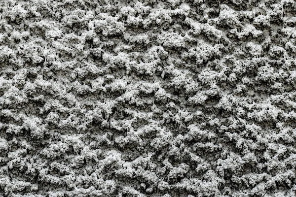 Schwarz Weiß Dekorativer Stuck Strukturierten Hintergrund Alte Grunge Betonwand Textur — Stockfoto