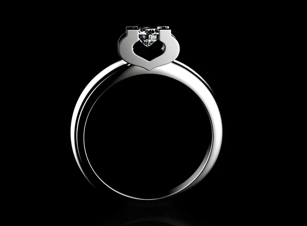 Ring with Diamond — Stock Photo, Image