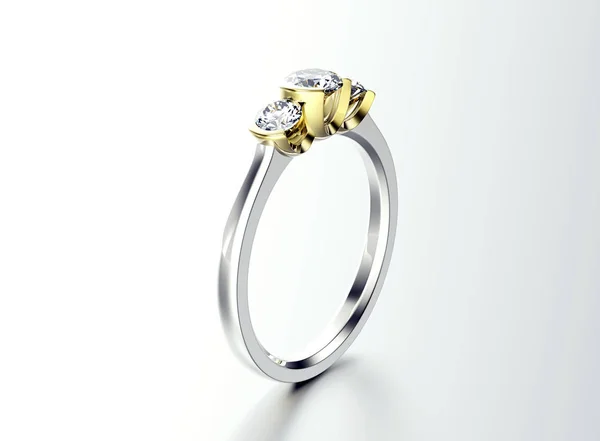 Крошечное кольцо с геммами — стоковое фото