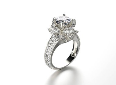 Mücevher taşlı altın yüzük