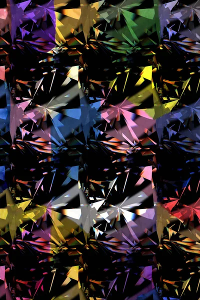 Nahtloses Diamantmuster Illustration Eines Schmuckhintergrundes — Stockfoto