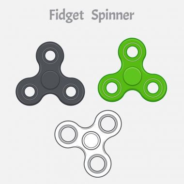 El spinner kümesi. Değer değiştirici simgeleri kıpır