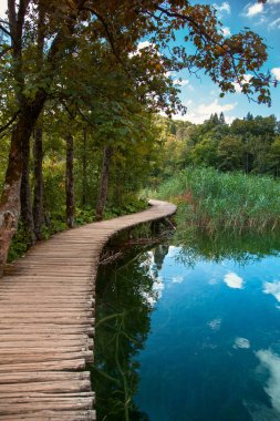 Hırvatistan 'da Plitvice Lakes Ulusal Parkı