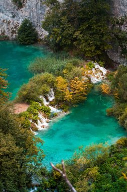 Hırvatistan 'da Plitvice Lakes Ulusal Parkı