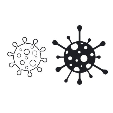 Coronavirus COVID-19 simgesi