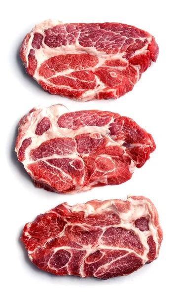 Conjunto de carne cruda —  Fotos de Stock