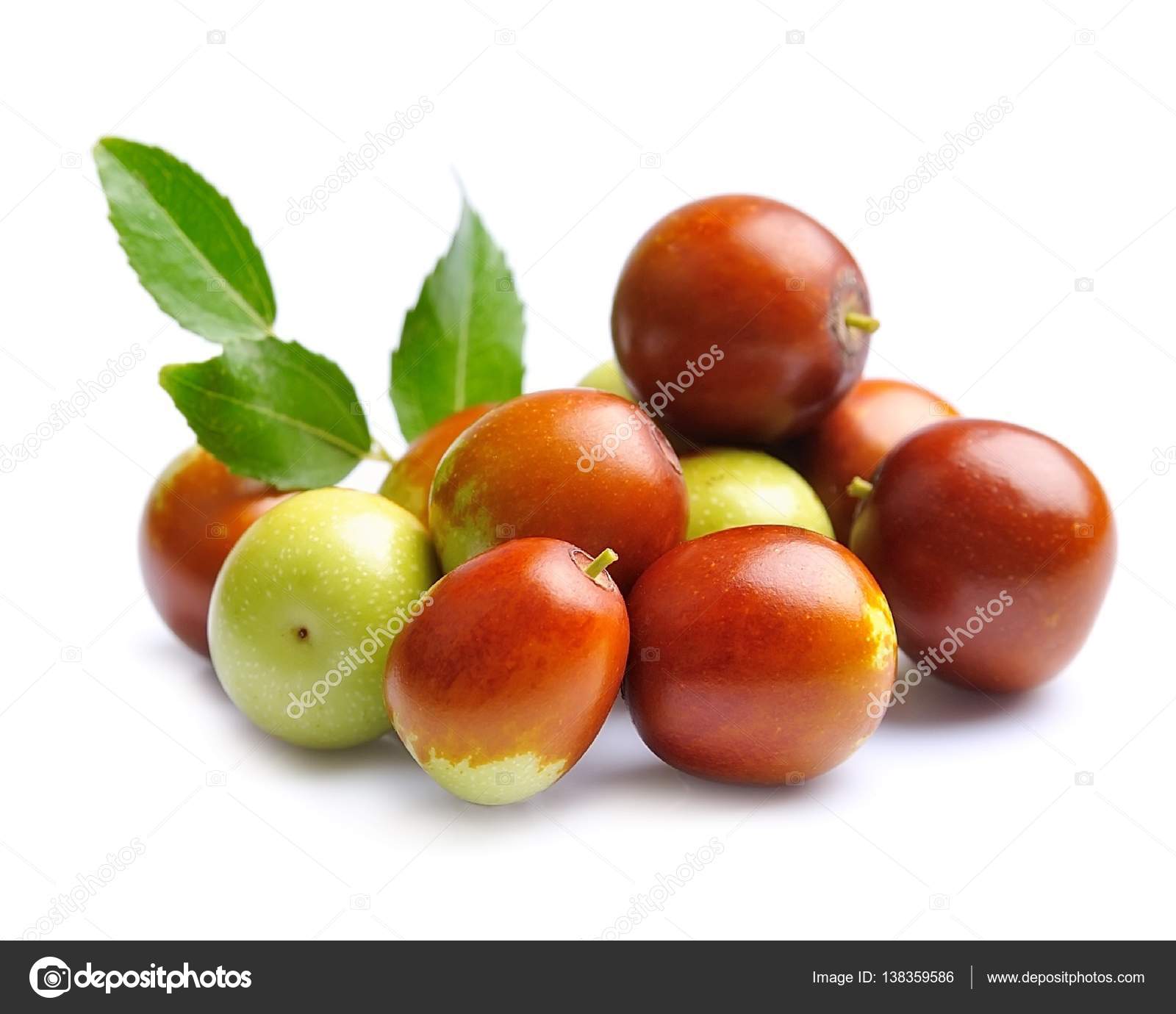 Jujube fruits close up. — Stock Photo © margo555 138359586