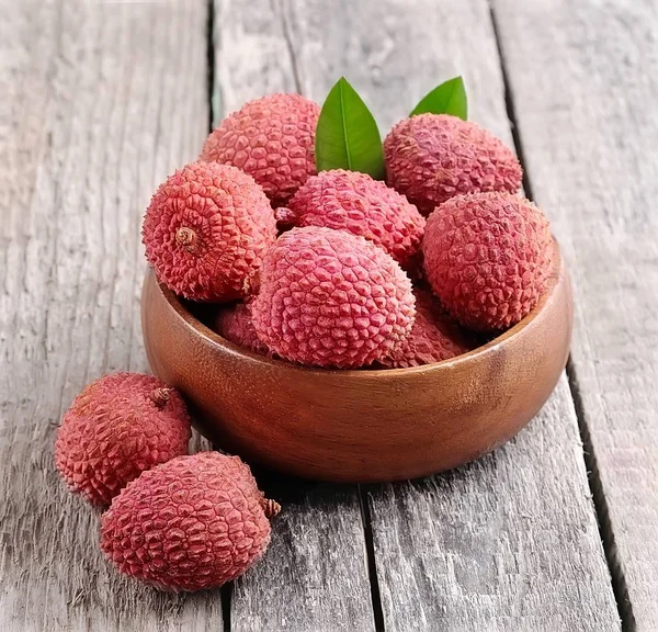 Tatlı lychees meyve — Stok fotoğraf