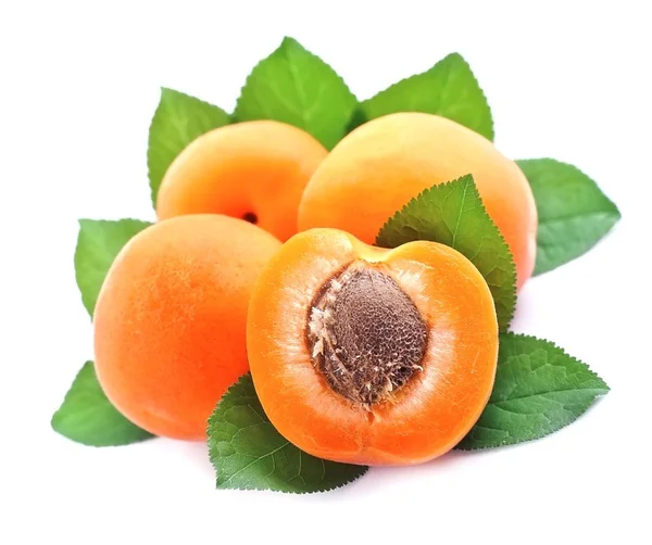 Солодкі абрикоси крупним планом . — стокове фото