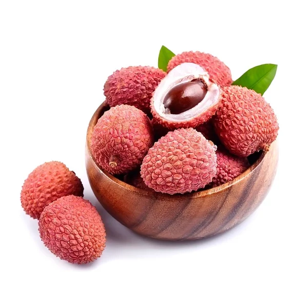 Zoete litchis vruchten . — Stockfoto