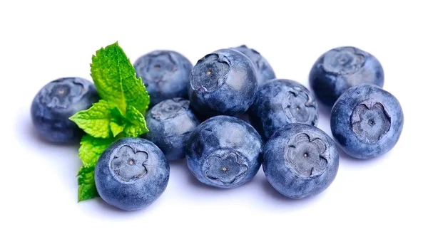 Süße Blaubeeren aus nächster Nähe . — Stockfoto