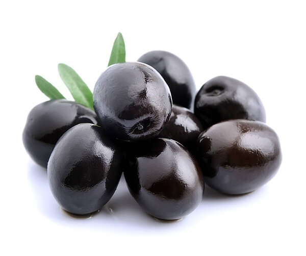 Olive fruits close up.