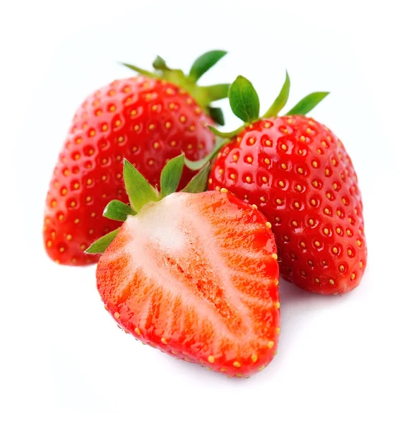 Sweet strawberry closeup. — Stock Photo, Image