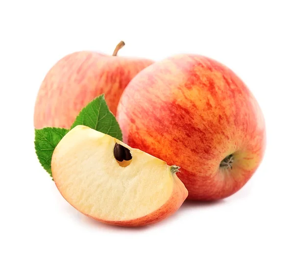 Sladká jablka closeup. — Stock fotografie