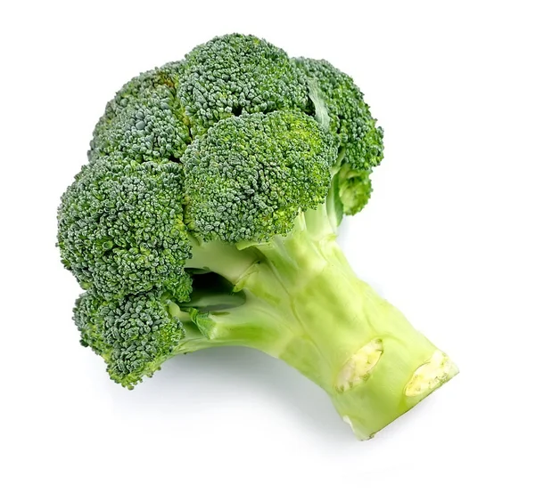 Čerstvé brokolice, samostatný. — Stock fotografie