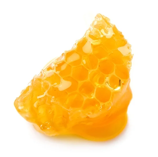 Honeycombs närbild isolerade. — Stockfoto