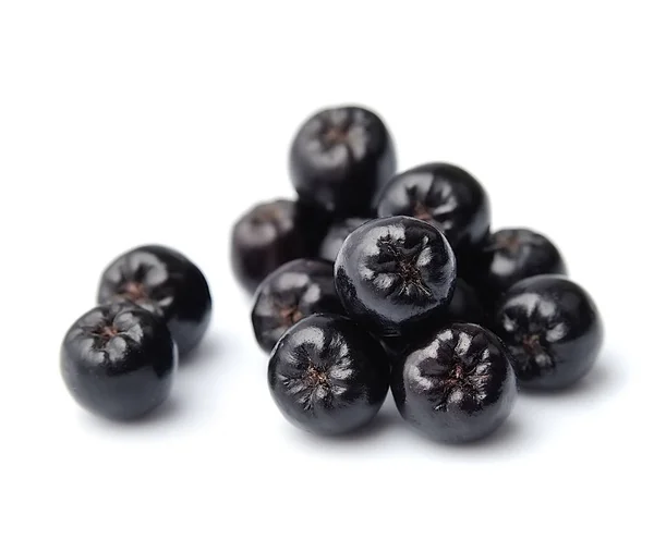 Black chokeberry close up. — Stock Photo, Image