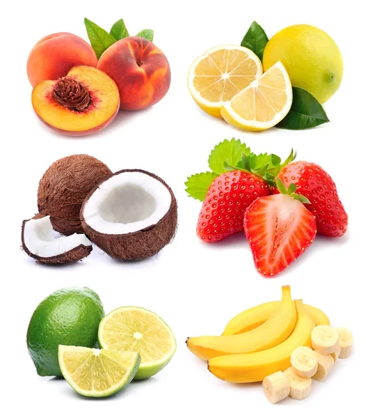 Collection of fresh fruits. — Stock Photo, Image