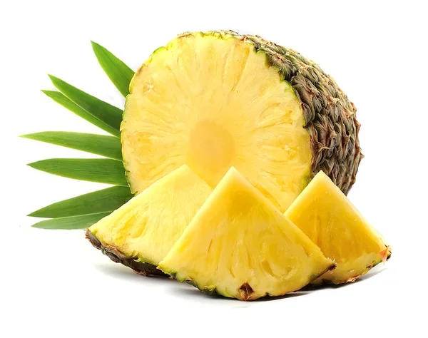 Pineapples fruits isolated. — Stock Photo, Image