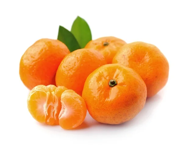 Mandarinky, klementinky, pomeranče . — Stock fotografie