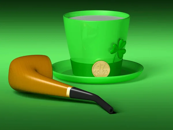 Abstract St. Patrick — Stock Photo, Image