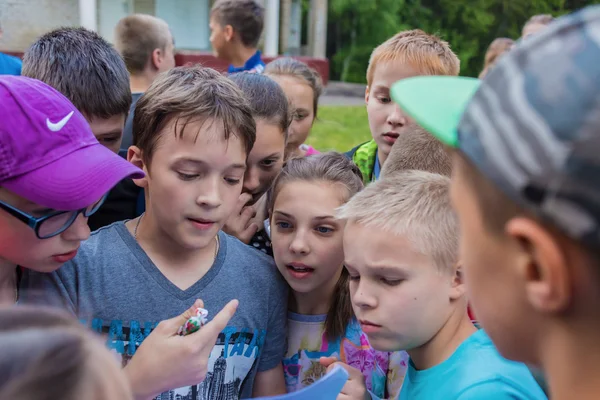 Summer fun at camp — Φωτογραφία Αρχείου