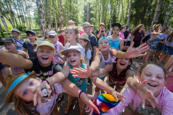 Radostné setkání s oblíbeným uživatelem — Stock fotografie