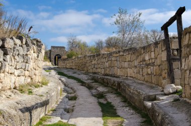 Antik yolun cave City 