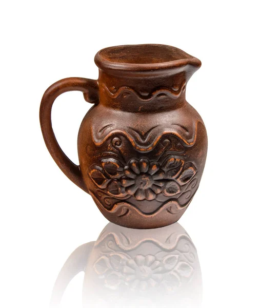 Folklore ceramic jug — Stock Photo, Image