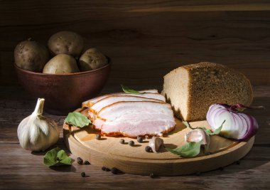 domuz yağı ve ekmek