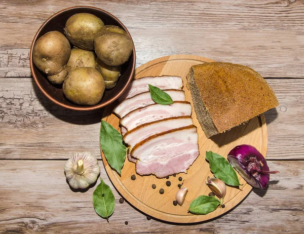 domuz yağı ve ekmek