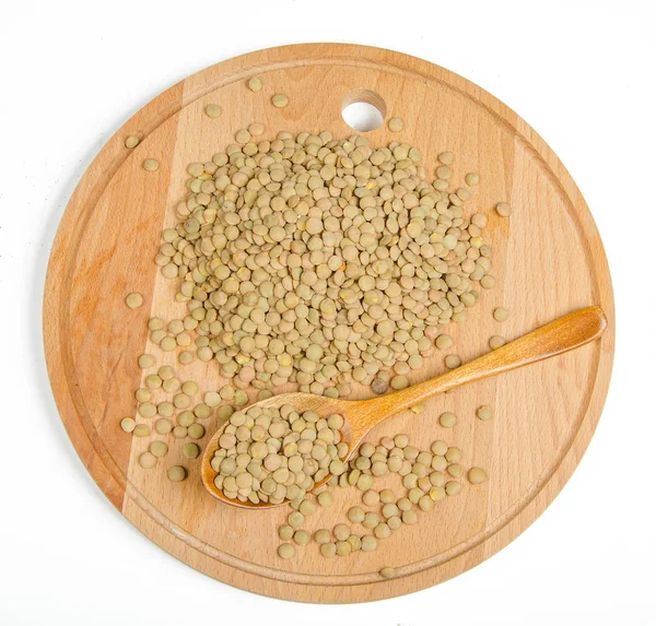 Heap of dry lentil — Stock Photo, Image