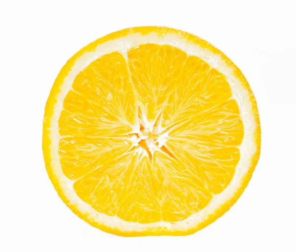 Laranja em branco — Fotografia de Stock