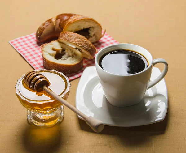 Breakfast in morning — Stock Photo, Image