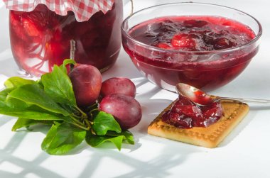 ev yapımı Erik reçeli