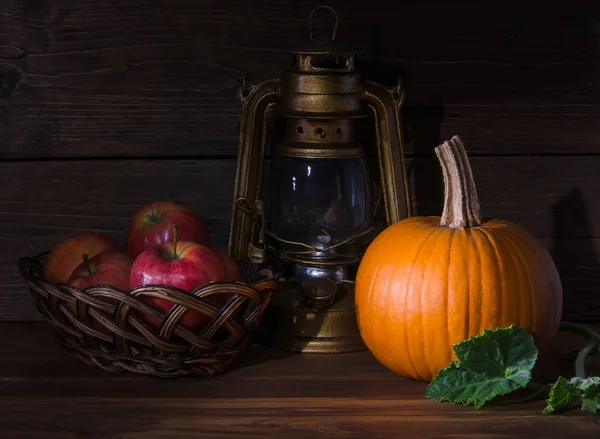 gaz lambası ve kabak