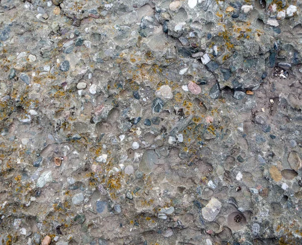 Fondos Piedra Natural Guijarros Cementados —  Fotos de Stock