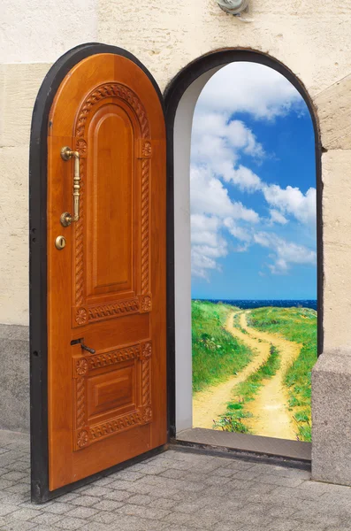 Porta alla libertà . — Foto Stock