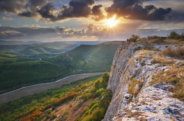 Gebirgslandschaft Natur. — Stockfoto