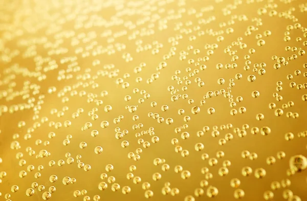 Gold background bubble texture.