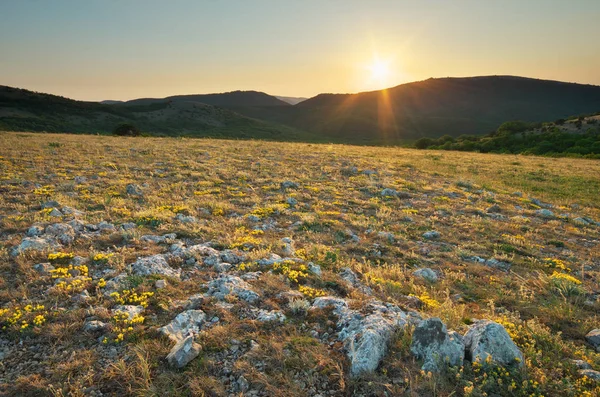 Horská krajina příroda. — Stock fotografie