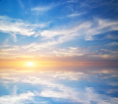 güzel gökyüzü arka plan. 