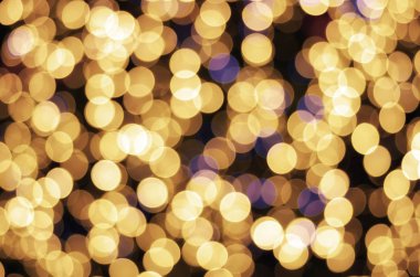 Altın doku bokeh ışık.