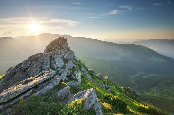 Landschap bergnatuur. — Stockfoto