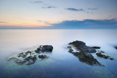güzel deniz manzarası. 