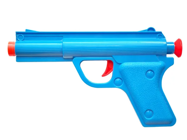 Spielzeugpistole isoliert. — Stockfoto